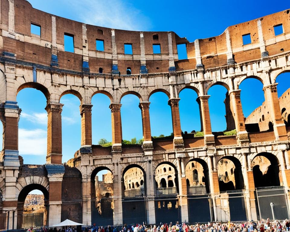 Het Colosseum in Rome bezoeken, Italië