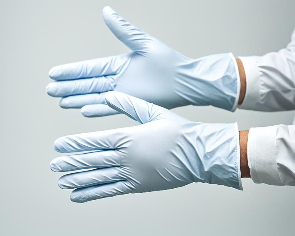 duurzame materialen voor ziekenhuis handschoenen