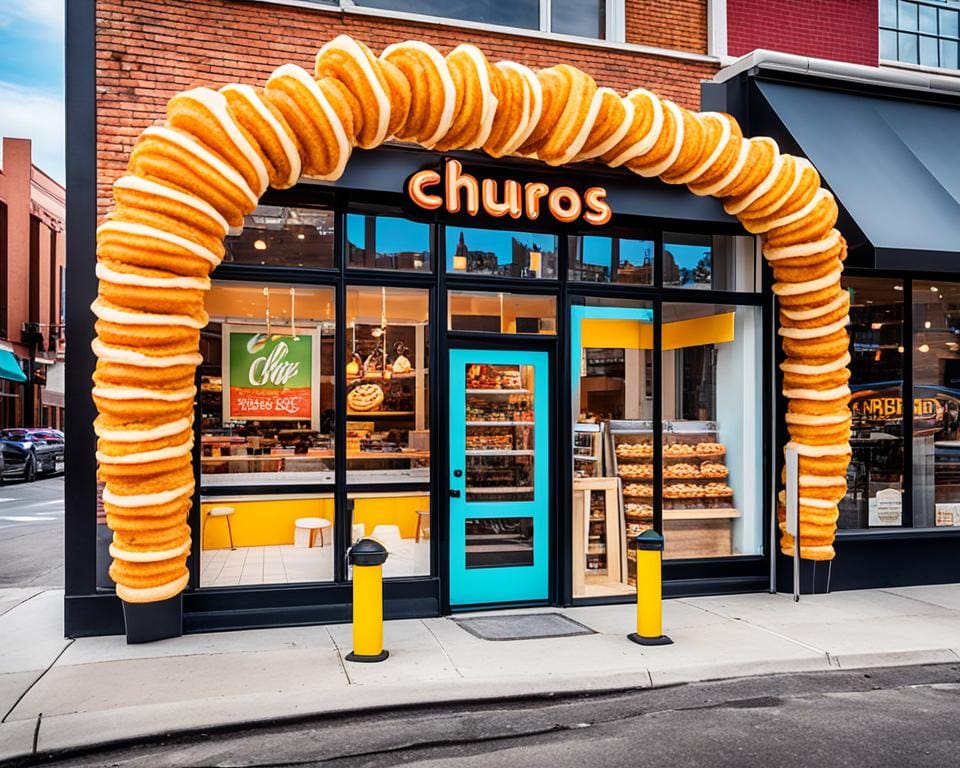 Populaire churros winkels