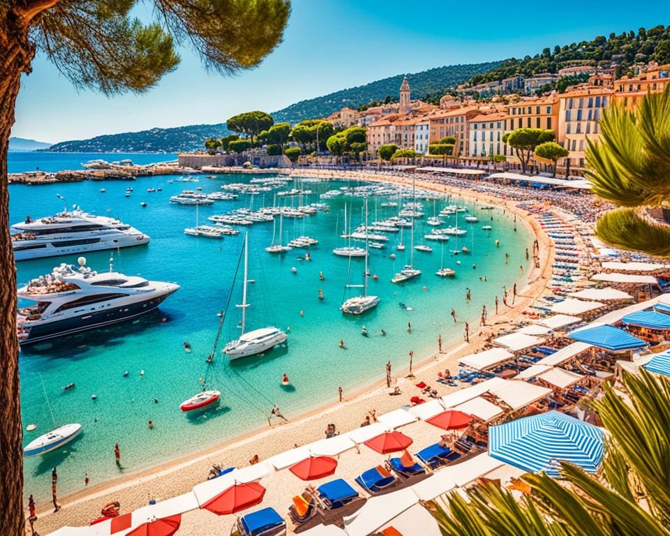 Strandvakantie aan de Côte d'Azur