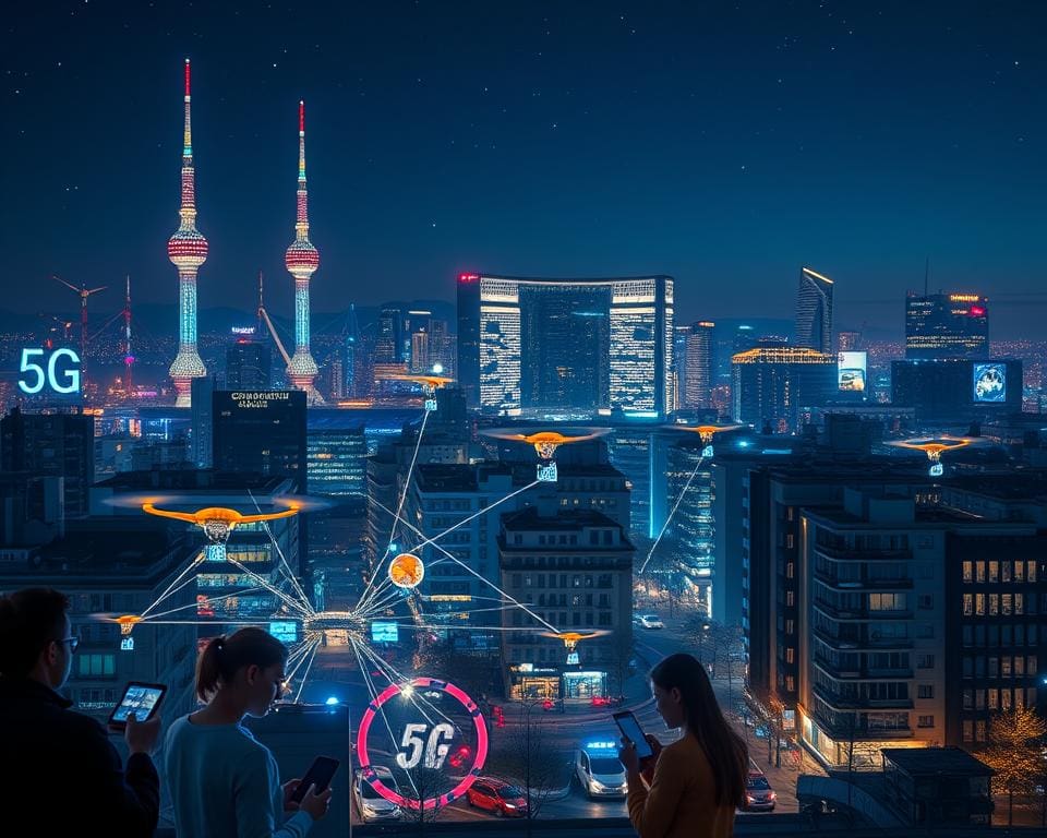 5G-technologie en mobiel internet