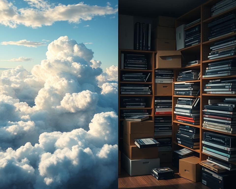 Cloudopslag versus fysieke opslag: Wat is beter?