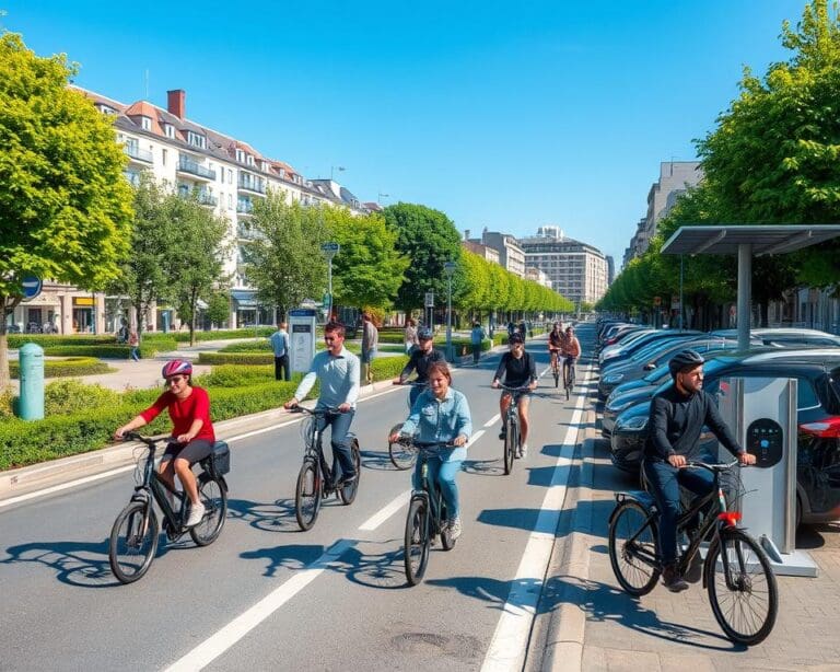 De opkomst van duurzame mobiliteit: Fietsen, deelauto's en meer