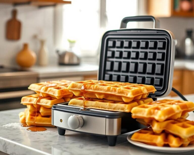 Elektrische wafelijzers voor perfecte knapperige wafels