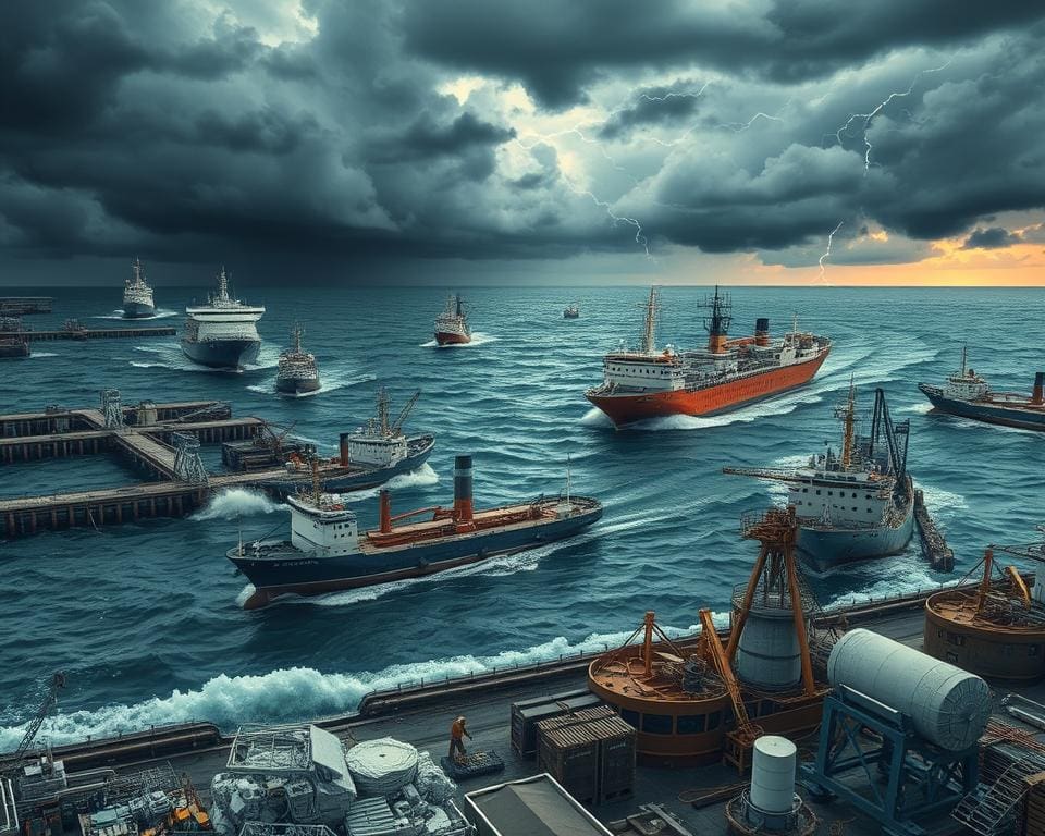 Impact van klimaatverandering op de maritieme sector