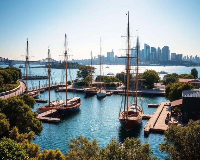 National Maritime Museum, Sydney, Australië: Zeilend verleden