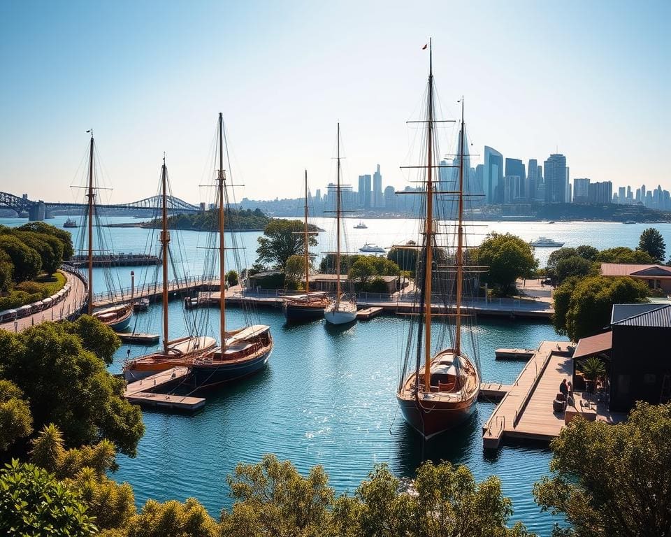 National Maritime Museum, Sydney, Australië: Zeilend verleden