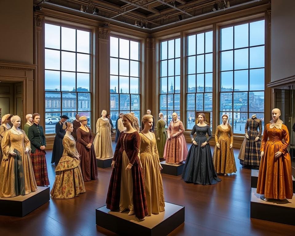 National Museum of Costume, Edinburgh, Schotland: Mode door de tijd