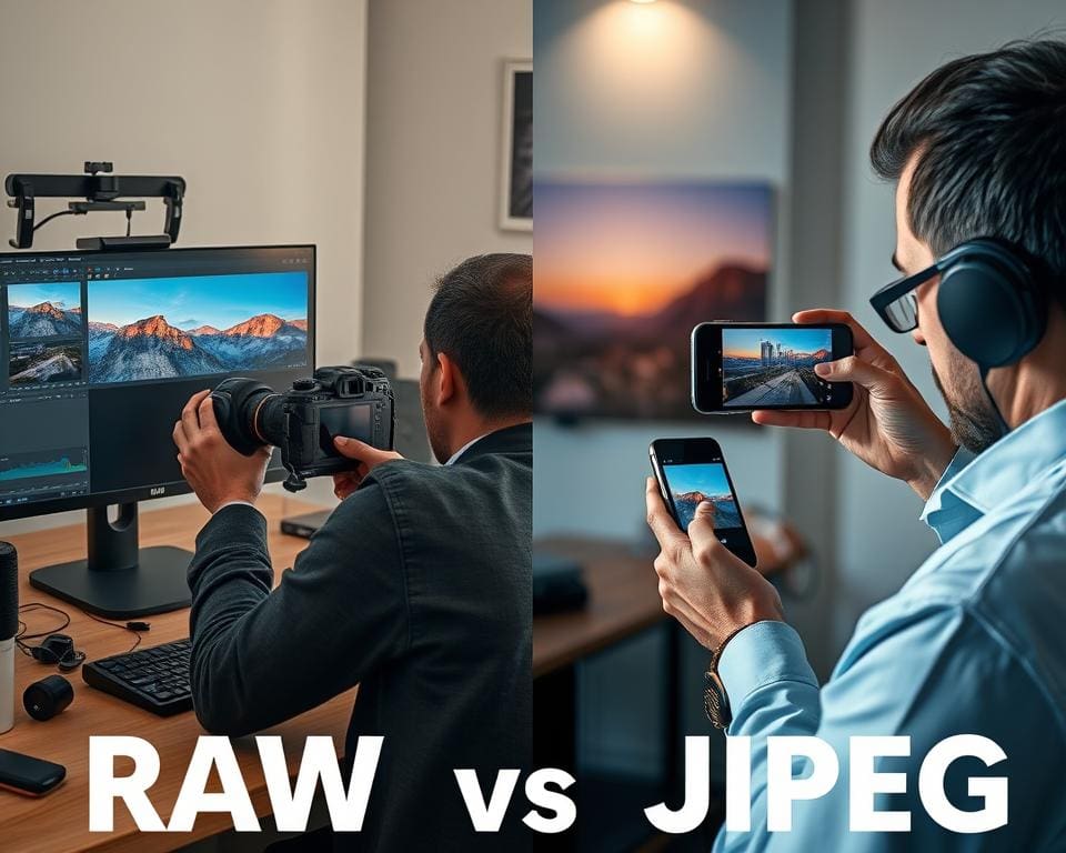 RAW vs JPEG: Kiezen voor Kwaliteit of Snelheid