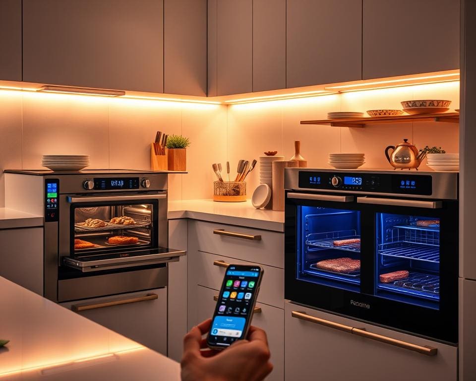 Slimme ovens met smart home technologie