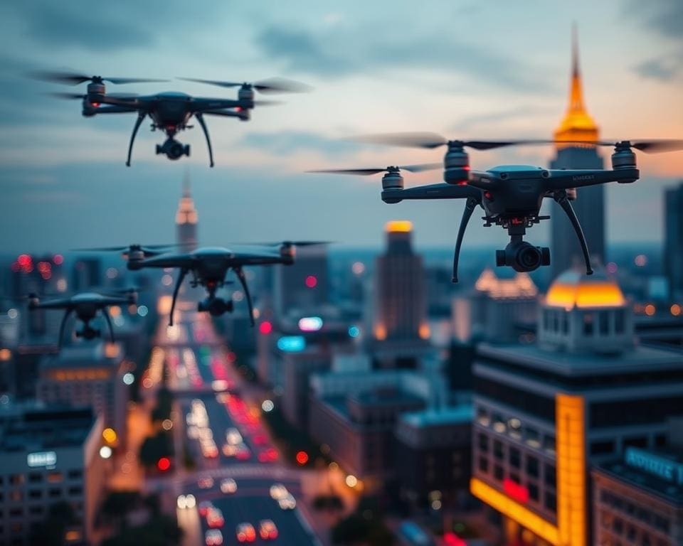 Toepassingen van drones voor openbare veiligheid