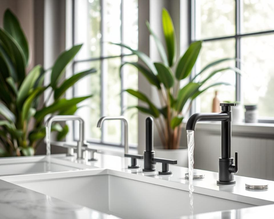 Waterbesparende kranen voor elke badkamer