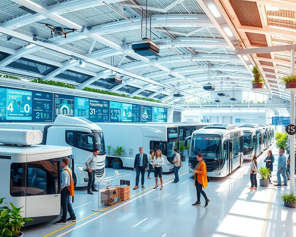 Werken in de transportsector: Innovaties en nieuwe carrières