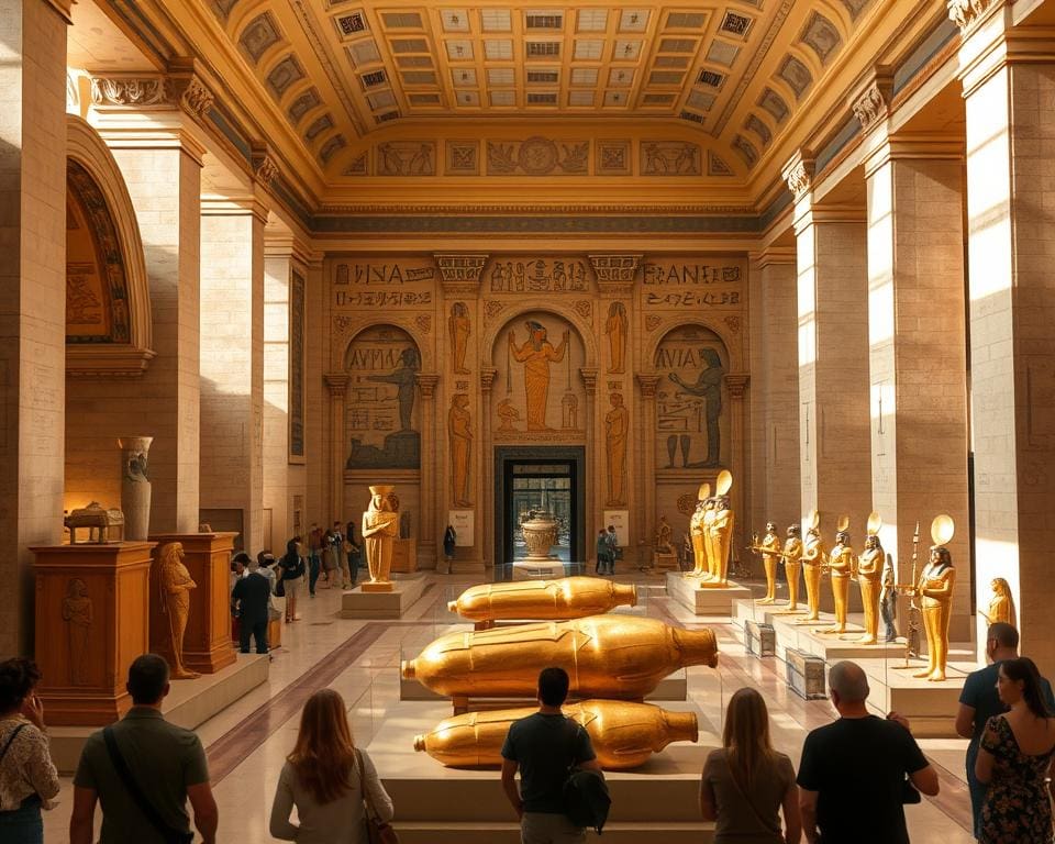 geschiedenis van het Egyptisch museum