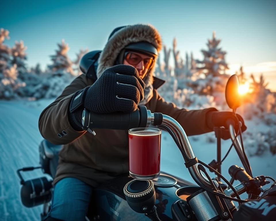 tips voor motorrijden in koude klimaten