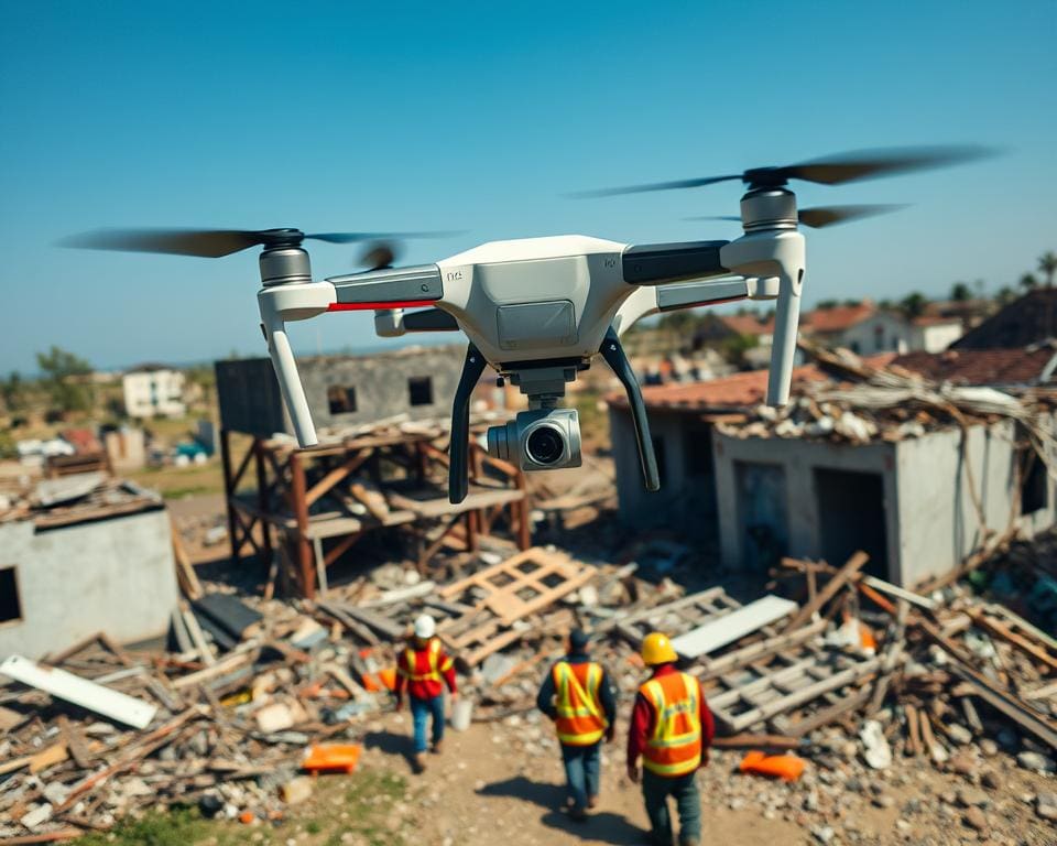 Hoe drones helpen bij noodhulp