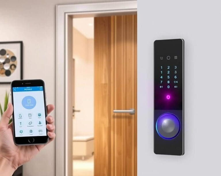 Slimme deuren met afstandsbediening via app