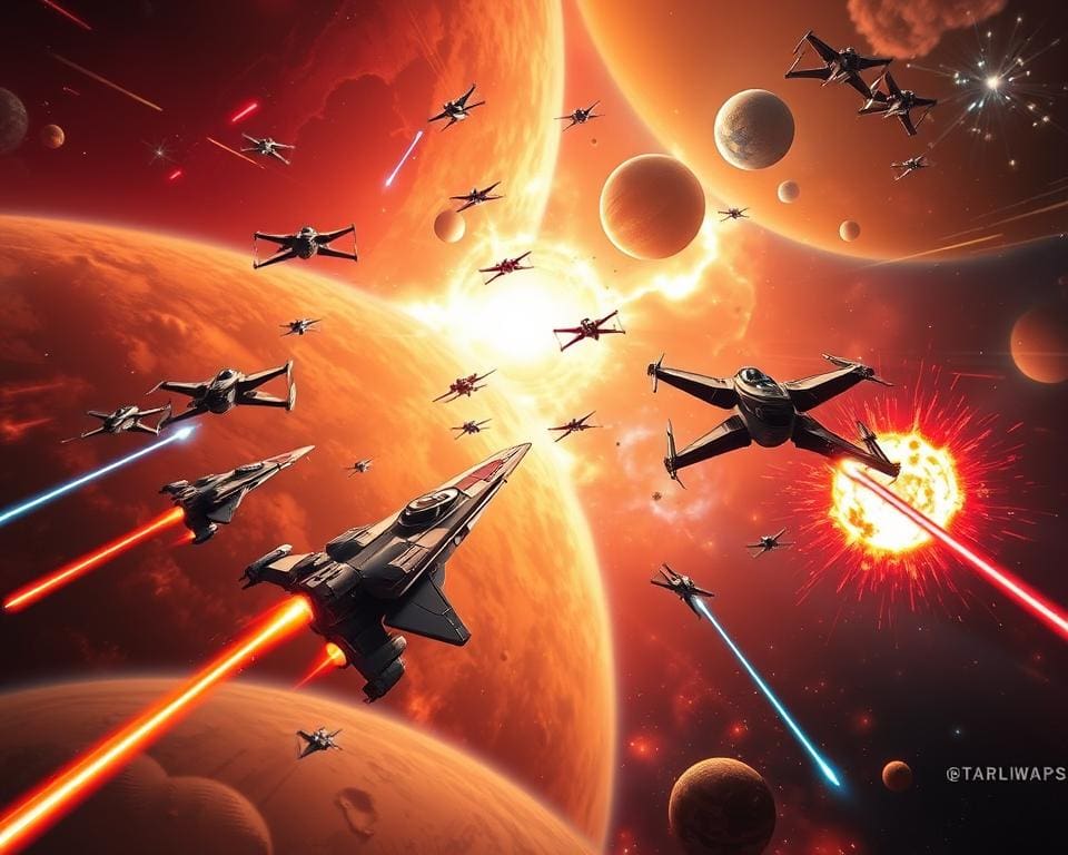 Star Wars Squadrons epische luchtgevechten