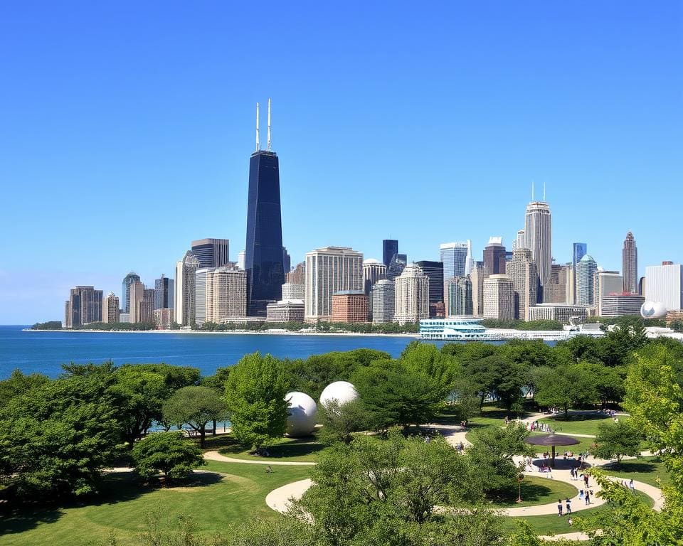 Chicago: architectuur en cultuur aan Lake Michigan