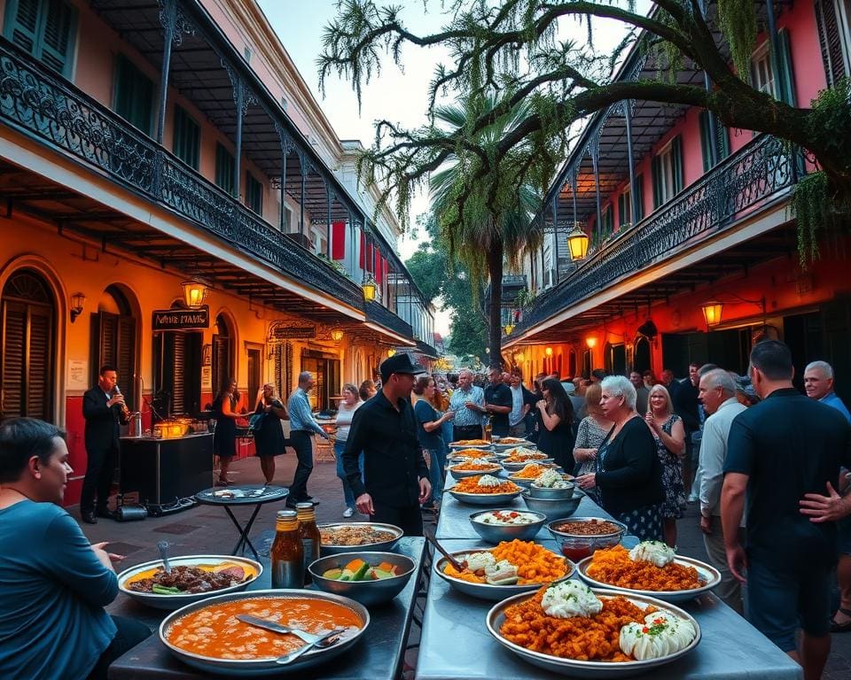 Creoolse keuken en jazz in New Orleans