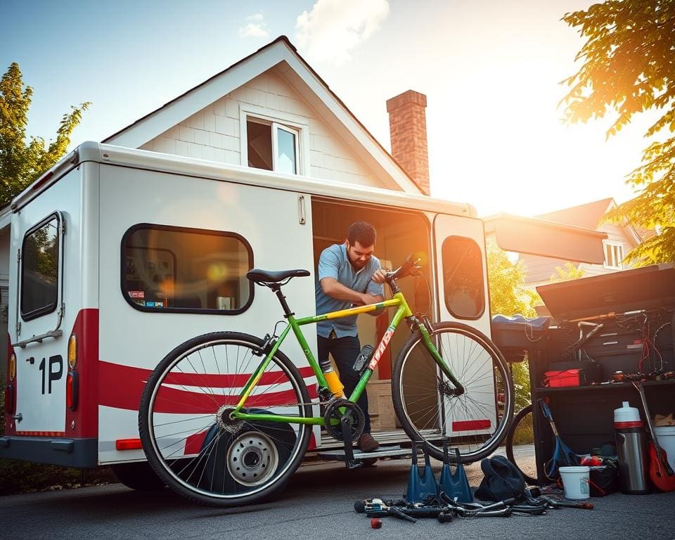 Fiets repareren aan huis