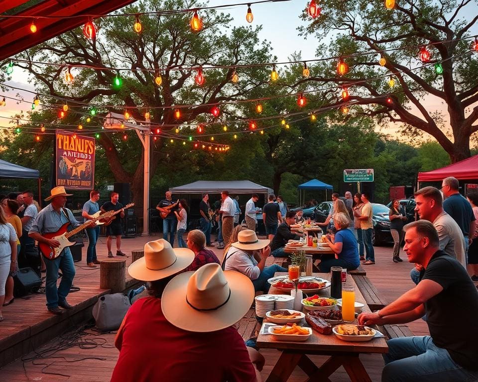 Texaanse gezelligheid in Austin