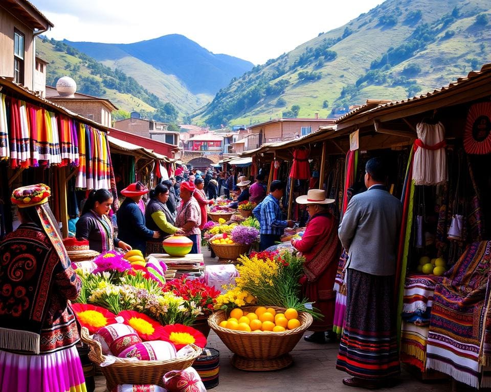 culturele impact van de Otavalo markt