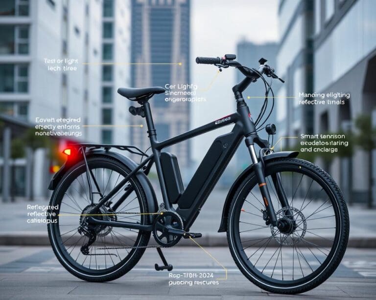 Elektrische fietsen met geavanceerde veiligheidstechnologie