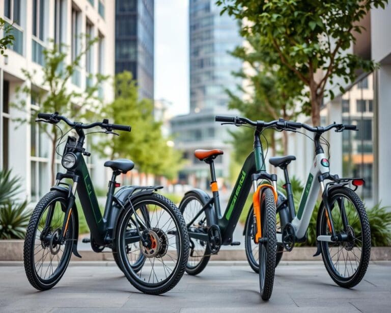 Elektrische fietsen met stijlvolle ontwerpen