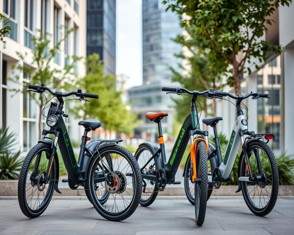 Elektrische fietsen met stijlvolle ontwerpen