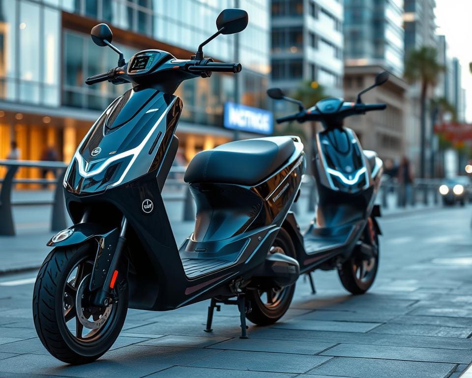 Elektrische scooters met innovatieve technologie