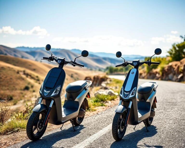 Elektrische scooters voor lange ritten zonder opladen
