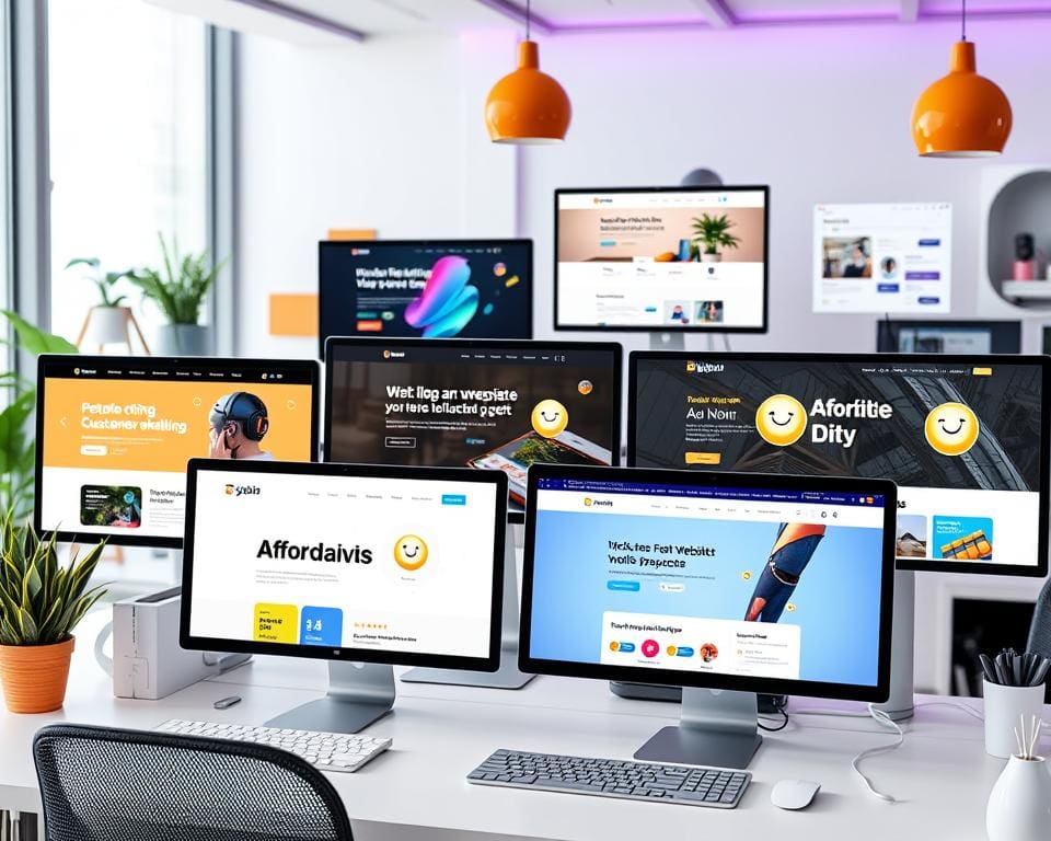 Goedkope websites met hoge klanttevredenheid