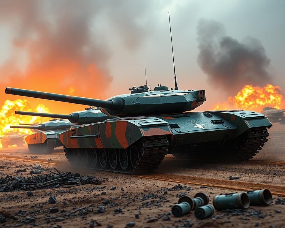 Moderne tanks: technologie van het pantserfront