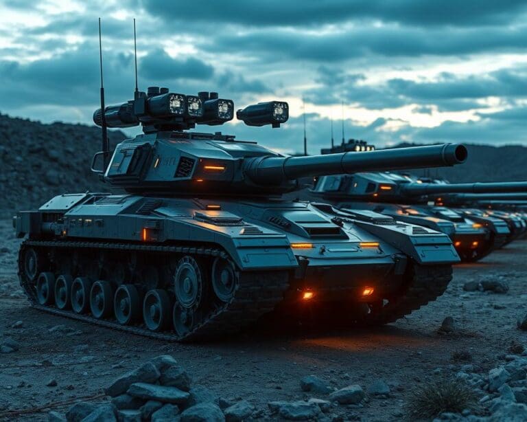 Slimme tanks: AI en sensoren op rupsbanden