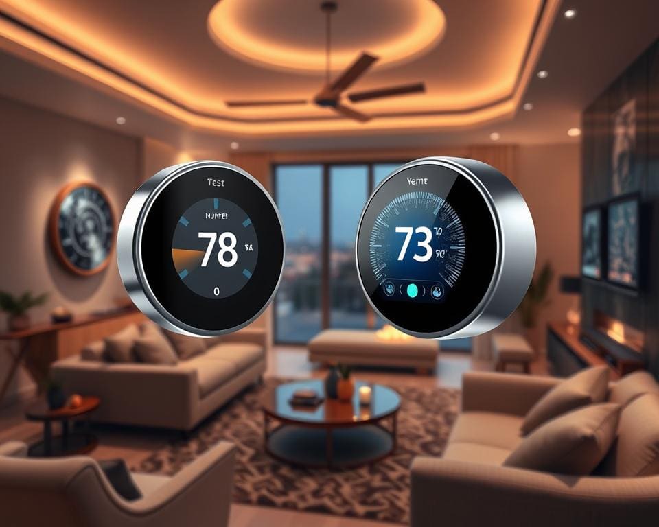 Slimme thermostaten die leren van je gewoonten