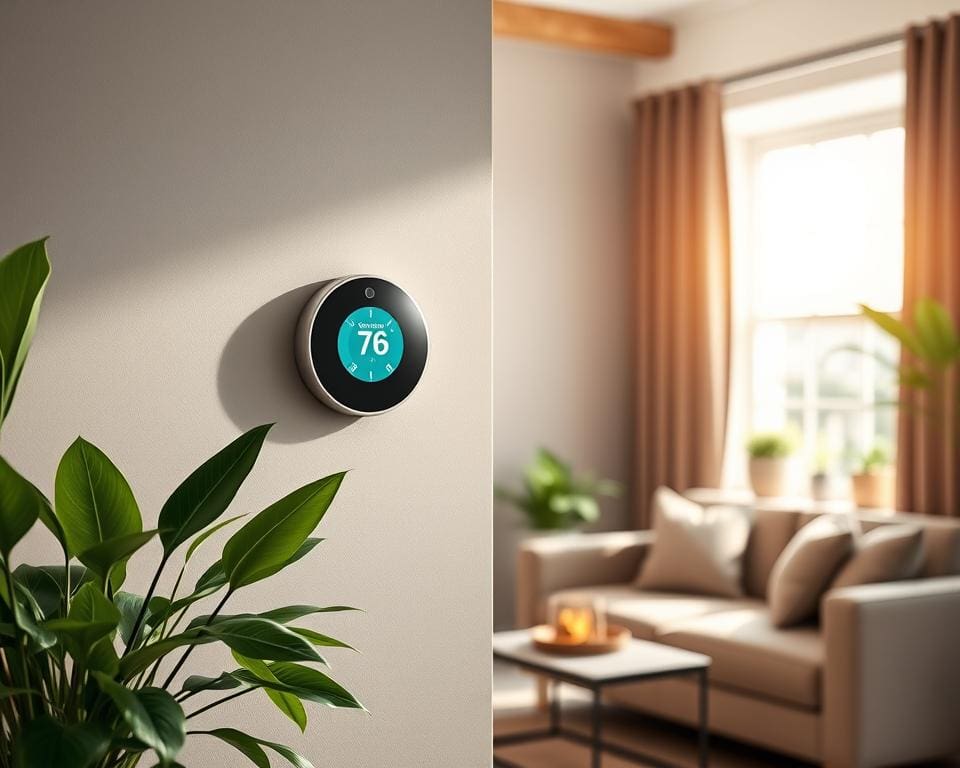 Slimme thermostaten met eco-modus