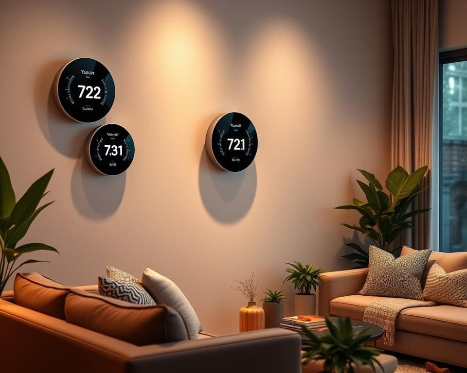 Slimme thermostaten met gepersonaliseerde schema’s