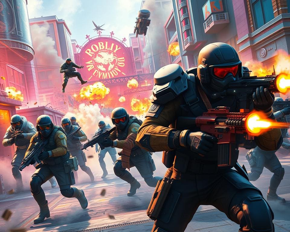 Spannende gameplay in Rogue Company