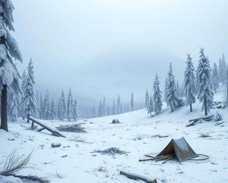 The Long Dark: Overleef in de wildernis na een ramp in een besneeuwd landschap