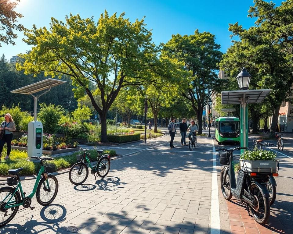 Wat zijn de voordelen van groene mobiliteit in steden?