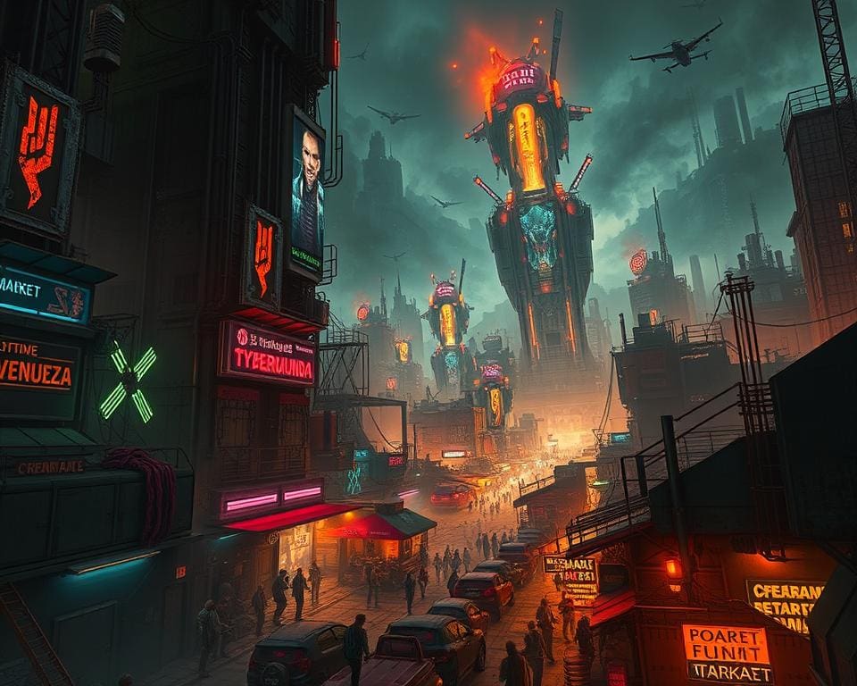 cyberpunk elementen necromunda