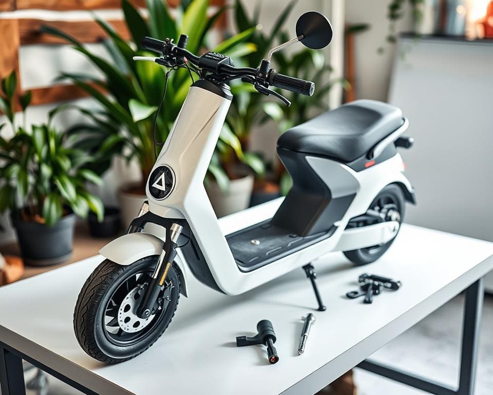 elektrische scooter onderhoud