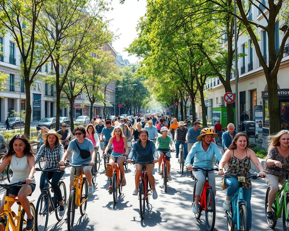 stimulering van fietsgebruik