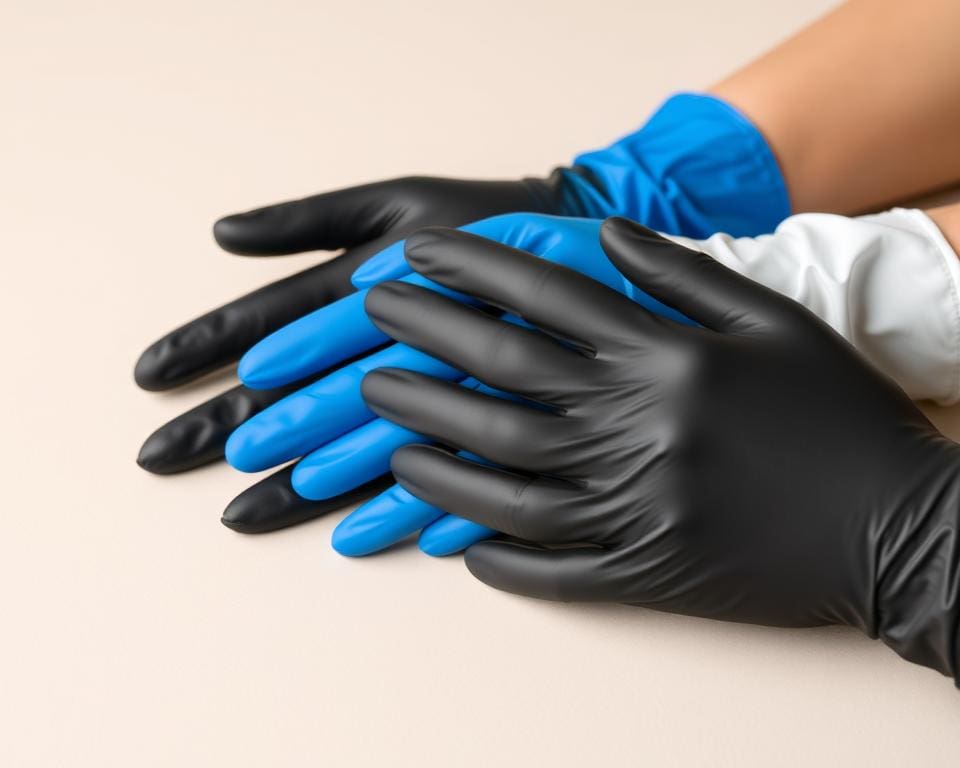 Nitril handschoenen: zwart, blauw of wit kiezen?
