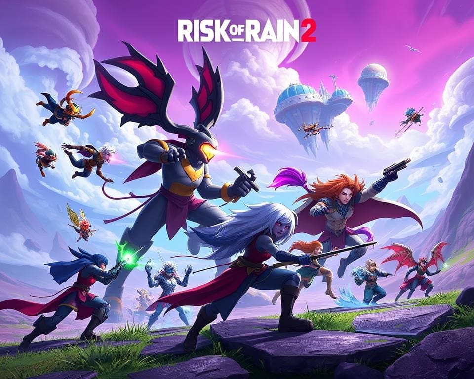 Risk of Rain 2: Co-op actie in een steeds veranderende wereld