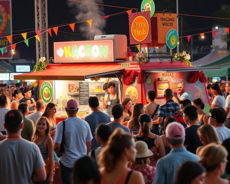 Wat maakt een foodcar een hit op festivals?