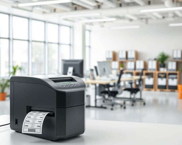 Hoe efficiënt is een labelprinter op kantoor?