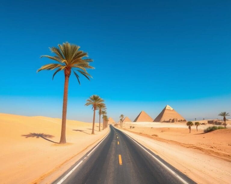 Hoe reis je vanuit Hurghada naar de piramides van Gizeh?