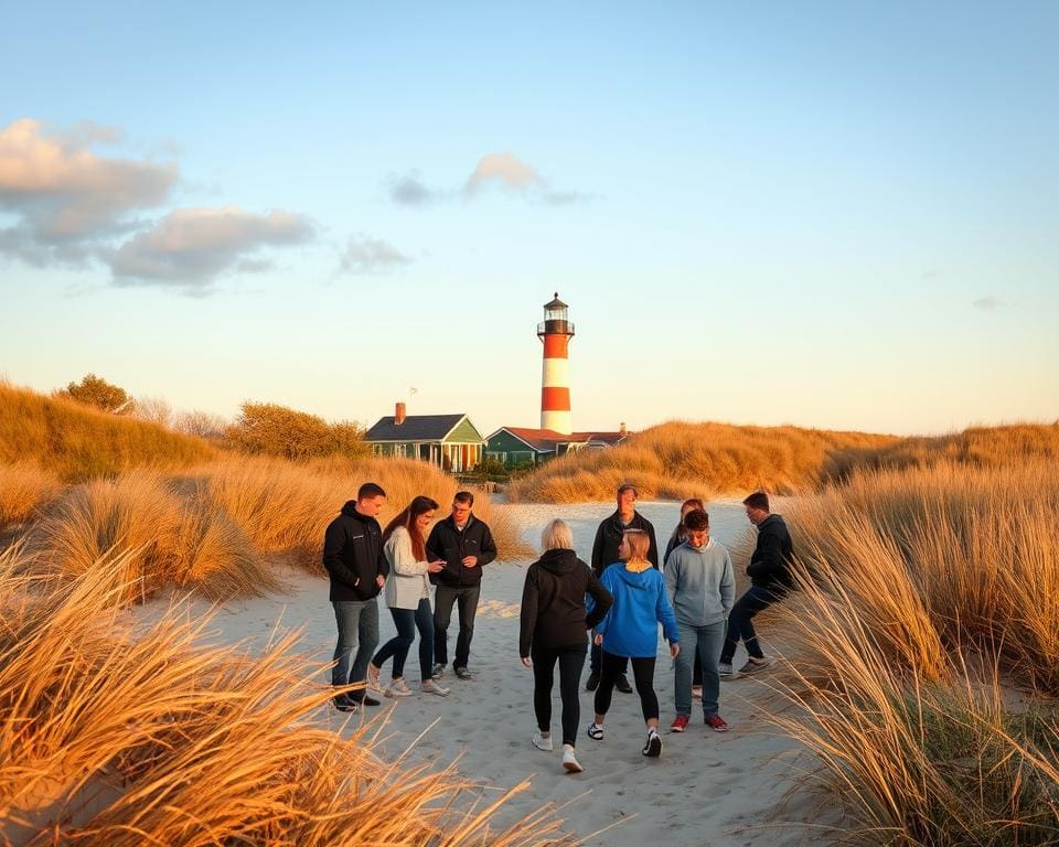 bedrijfsuitje Schiermonnikoog